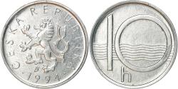 World Coins - Coin, Czech Republic, 10 Haleru, 1994, , Aluminum, KM:6