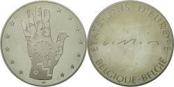 World Coins - Belgium, Medal, Etats-Unis d'Europe, , Silvered bronze
