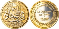 World Coins - France, Medal, Arts & Culture, Le Déjeuner sur l'herbe de Edouard Manet