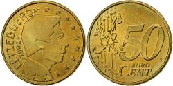 World Coins - Luxembourg, Henri, 50 Euro Cent, 2002, Utrecht, Brass, , KM:80