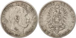 World Coins - Coin, German States, PRUSSIA, Wilhelm I, 2 Mark, 1876, Cleves,