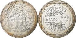 World Coins - France, 10 Euro, 2016, Paris, UEFA Euro 2016, , Silver