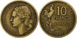 World Coins - France, 10 Francs, Guiraud, 1950, Paris, Cupro-Aluminium, AU(50-53)
