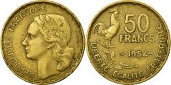 World Coins - Coin, France, Guiraud, 50 Francs, 1954, , Aluminum-Bronze, Gadoury:880