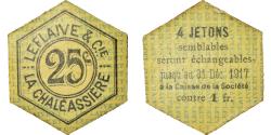World Coins - Coin, France, La Chaléassière, Le Flaive & Cie, Saint-Etienne, 25 Centimes
