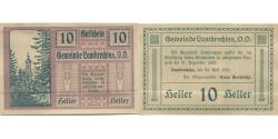 World Coins - Banknote, Austria, Lambrechten, 10 Heller, Eglise, 1920 UNC(63) Mehl:FS 497b