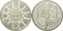 World Coins - France, Medal, L'Europe, La Semeuse, 2001, , Copper-nickel