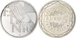 World Coins - France, 5 Euro, Fraternité, 2013, , Silver, Gadoury:EU647