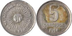 World Coins - Coin, Argentina, 5 Centavos, 1994