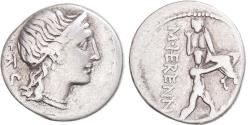 Ancient Coins - Coin, Herennia, Denarius, 108-107 BC, Rome, , Silver, Crawford:308/1a
