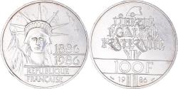 World Coins - Coin, France, Statue de la Liberté, 100 Francs, 1986, , Silver