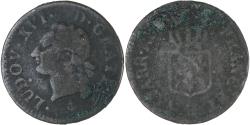 World Coins - France, Louis XVI, Liard, Uncertain date, La Rochelle, , Copper