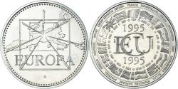 World Coins - France, Medal, Ecu Europa, Politics, 1995, Jimenez, , Copper-nickel
