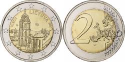 World Coins - Lithuania, 2 Euro, European Capital of Culture, 2017, Vilnius, Bi-Metallic