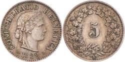 World Coins - Coin, Switzerland, 5 Rappen, 1928