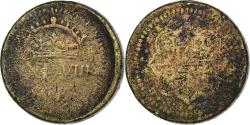 World Coins - Spain, Philip IV, Poids monétaire, 8 Réaux, Brass,