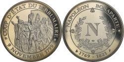 World Coins - France, Medal, Napoléon Ier, Coup d'Etat du 18 Brumaire, History,