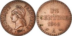World Coins - Coin, France, Dupré, Centime, 1848, Paris, , Bronze, KM:754