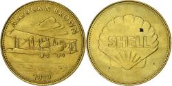 World Coins - France, Token, Collection Shell, Alcock and Brown, Bronze-Aluminium,