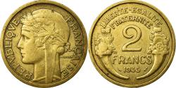 World Coins - Coin, France, Morlon, 2 Francs, 1935, , Aluminum-Bronze, KM:886