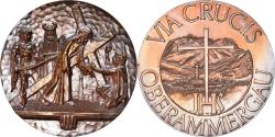 World Coins - Germany, Medal, Via Crucis, Oberammergau, III, Religions & beliefs,