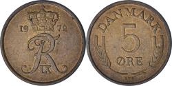 World Coins - Denmark, 5 Öre, 1972
