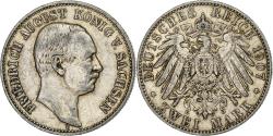 World Coins - Coin, German States, SAXONY-ALBERTINE, Friedrich August III, 2 Mark, 1907