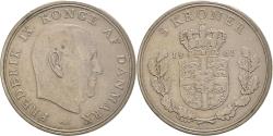 World Coins - Coin, Denmark, Frederik IX, 5 Kroner, 1961, Copenhagen,