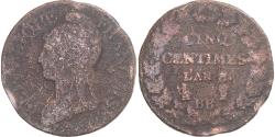 World Coins - Coin, France, Dupré, 5 Centimes, AN 8, Strasbourg, , Copper