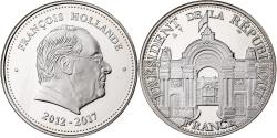 World Coins - France, Medal, François Hollande, Président de la République, Copper-nickel