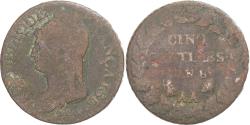 World Coins - Coin, France, Dupré, 5 Centimes, AN 8, Metz, , Copper, Gadoury:126a