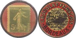 World Coins - Coin, France, Chocolat-François, Bordeaux, timbre-monnaie 5 centimes