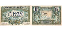 World Coins - France, Région Provençale, 1 Franc, Chambre de commerce / Région Provençale