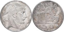 World Coins - Belgium, Régence Prince Charles, 50 Francs, 50 Frank, 1948, Brussels, Silver