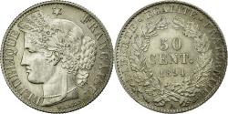 World Coins - Coin, France, Cérès, 50 Centimes, 1894, Paris, , Silver, KM:834.1