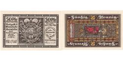 World Coins - Banknote, Germany, Herstelle, 50 Pfennig, personnage, 1921, 1921-11-01