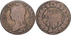World Coins - Coin, France, Dupré, 5 Centimes, AN 5, Paris, , Copper, Gadoury:126