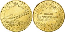 World Coins - France, Token, Touristic token, Pierrelatte - ferme aux crocodiles n°2, Arts &