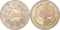 World Coins - France, Medal, L'Europe, La Semeuse, 2000, Copper-nickel,