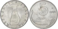 World Coins - Coin, Italy, 5 Lire, 1996, Rome, , Aluminum, KM:92