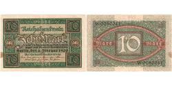World Coins - Germany, 10 Mark, 1920-02-06, EF(40-45)