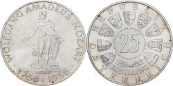 World Coins - Austria, 25 Schilling, 1956, Silver, , KM:2881
