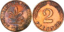 World Coins - Coin, GERMANY - FEDERAL REPUBLIC, 2 Pfennig, 1962, Munich, , Bronze