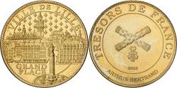 World Coins - France, Token, Ville de Lille, Grand Place, 2010, Copper-nickel Aluminium