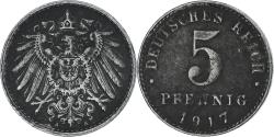 World Coins - Germany, 5 Pfennig, 1917