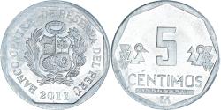 World Coins - Coin, Peru, 5 Centimos, 2011, , Aluminum, KM:304.4a