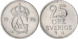 World Coins - Coin, Sweden, 25 Öre, 1970