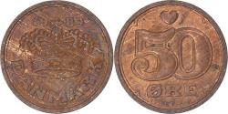 World Coins - Coin, Denmark, 50 Öre, 1989
