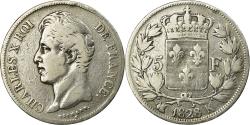 World Coins - Coin, France, Charles X, 5 Francs, 1828, Bordeaux, , Silver, KM:728.7