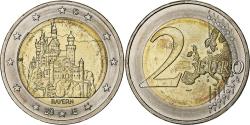 World Coins - Germany, 2 Euro, Bayern, 2012, Hamburg, Bi-Metallic,